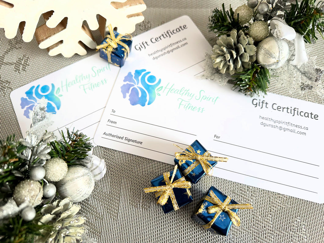 Healthy Spirit Fitness Gift Card
